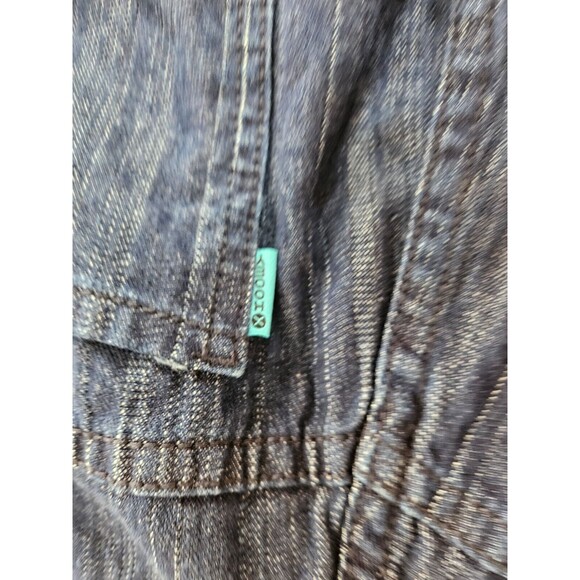 ROCK&ROLL HOOEY Women's Stripes High Rise BootCut Leg Blue Jeans, W 29, L 30 - Picture 10 of 10